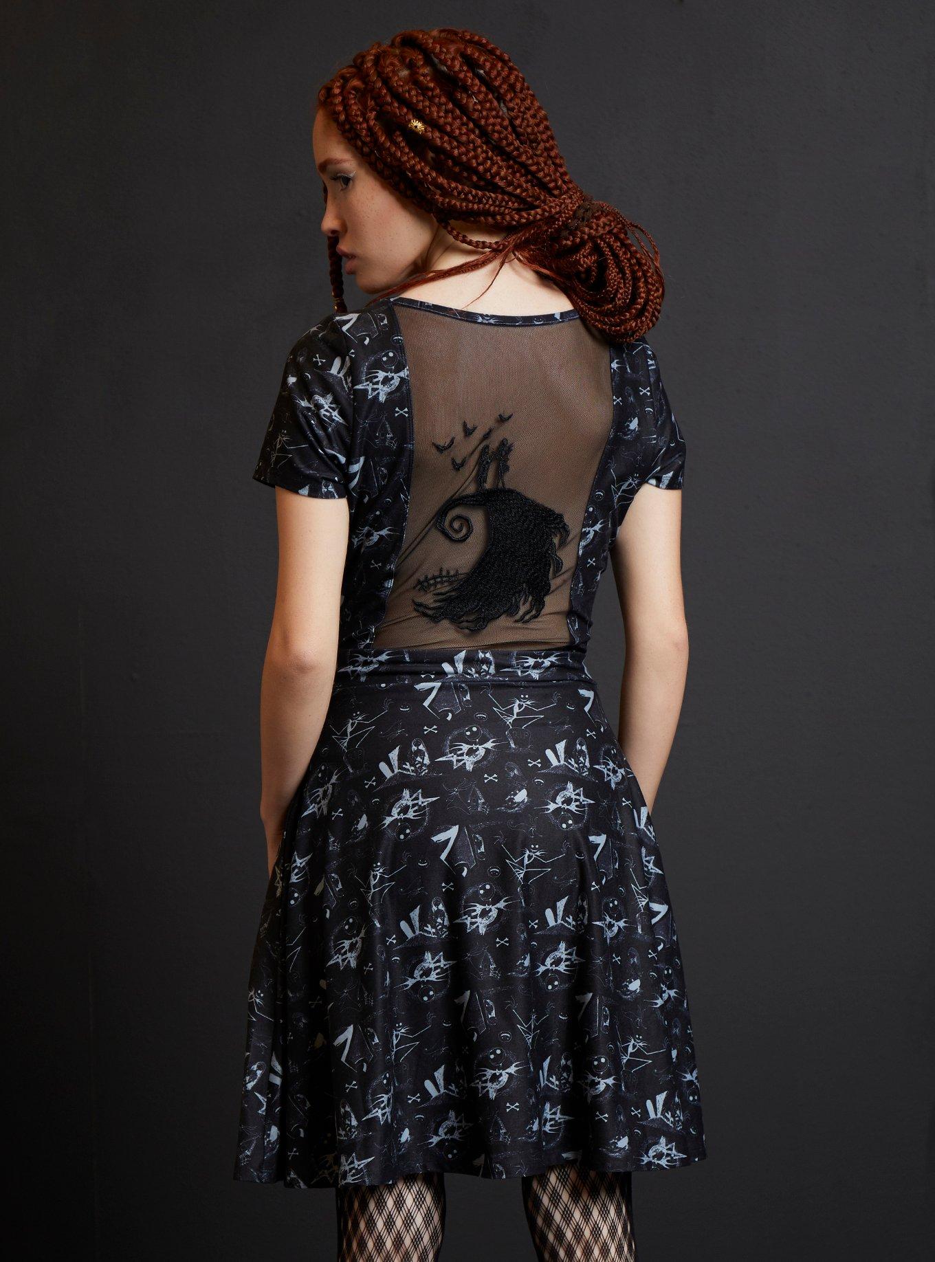 Hot topic shop jack skellington dress