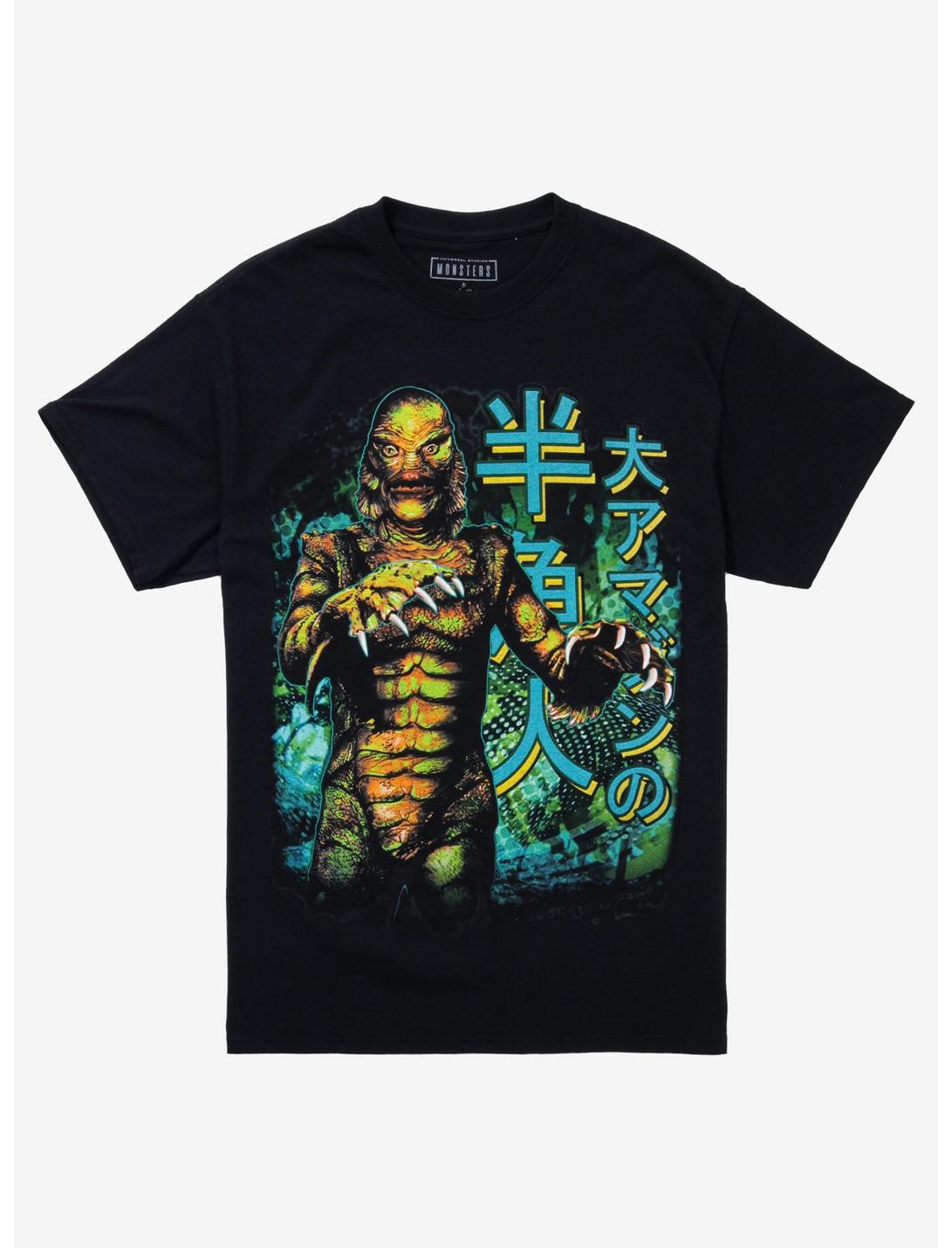 Universal Monsters The Creature From The Black Lagoon International T-Shirt, BLACK, hi-res