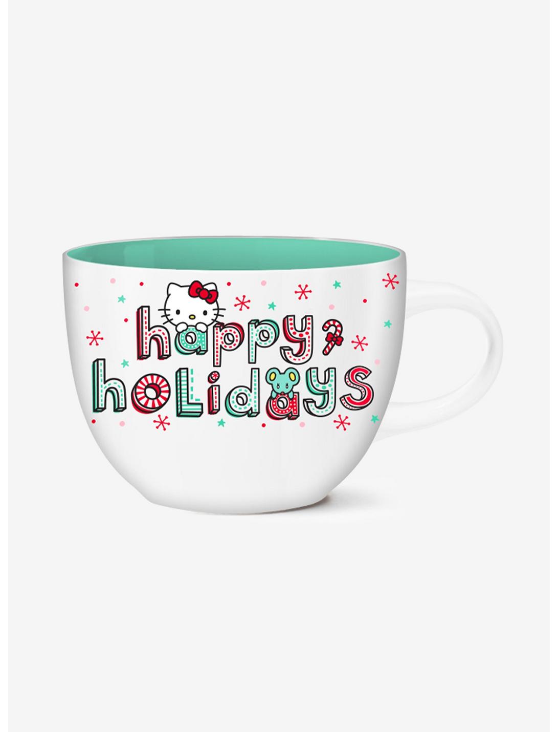Hello Kitty Happy Holidays Mug, , hi-res
