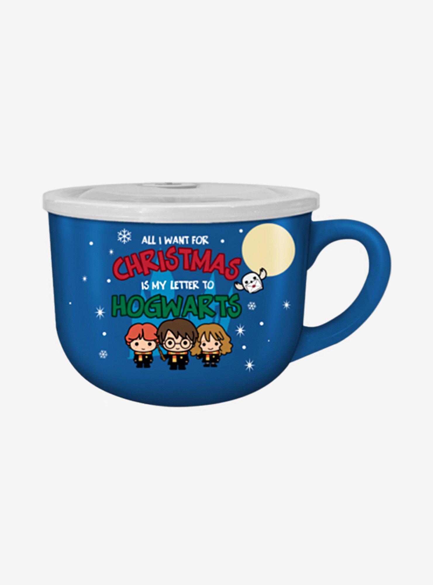 Harry Potter Chibi Characters Soup Mug With Lid, , hi-res