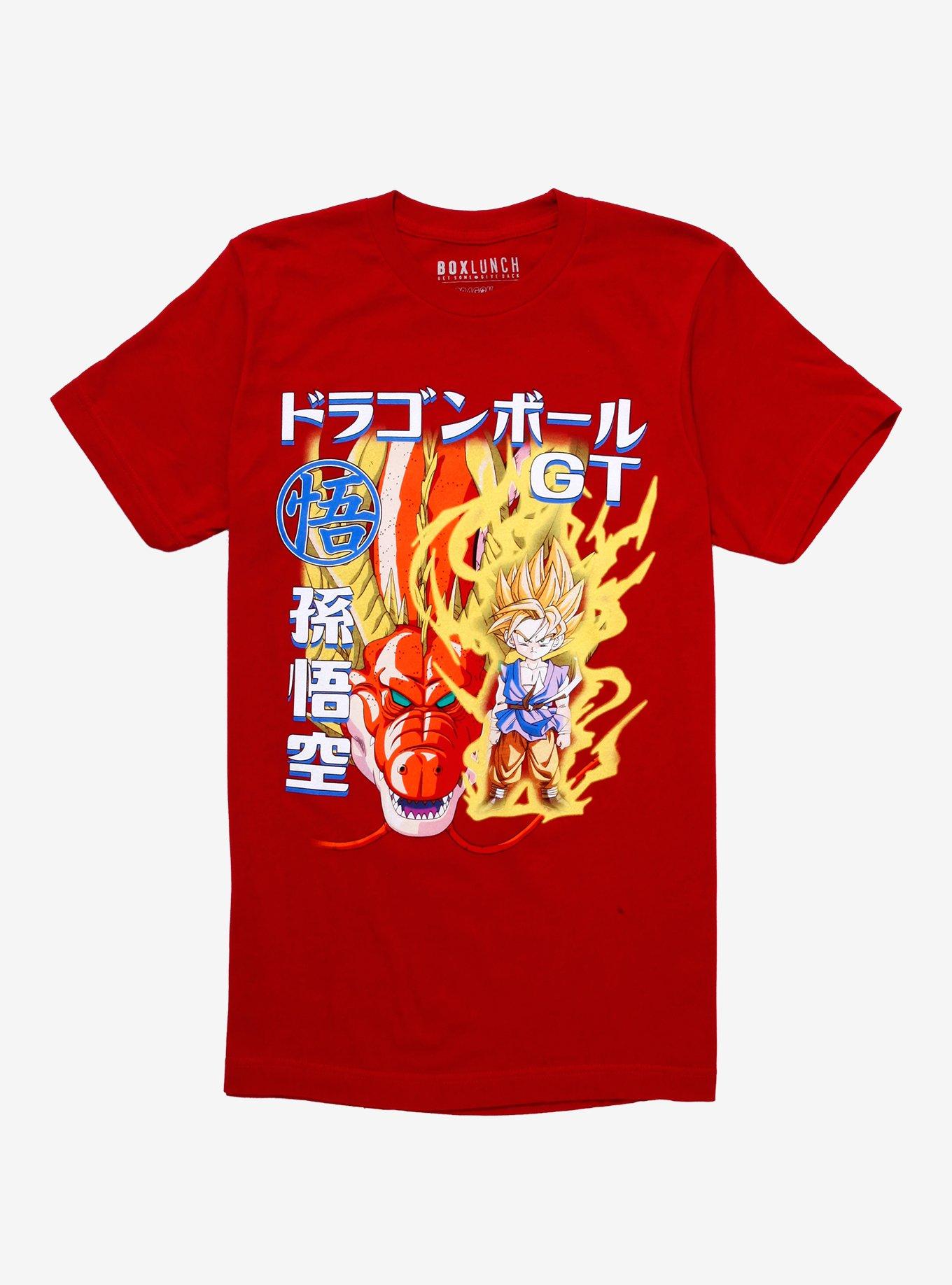 Dragon Ball GT Goku Shenron T Shirt BoxLunch Exclusive BoxLunch