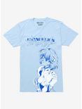Neon Genesis Evangelion Rei Ayanami T-Shirt - BoxLunch Exclusive, LIGHT BLUE, hi-res
