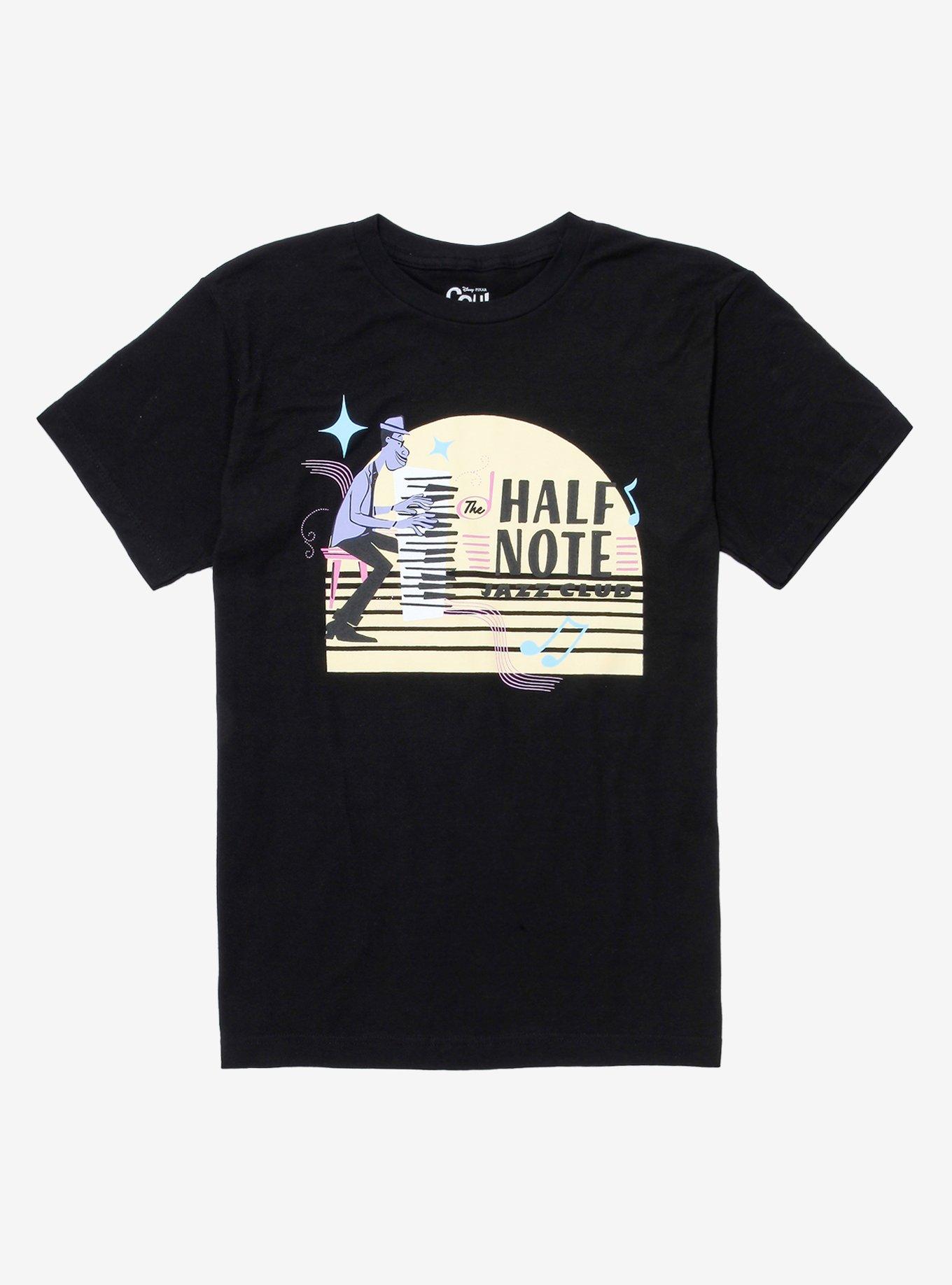 Disney Pixar Soul Half Note Jazz Club T-Shirt - BoxLunch Exclusive ...