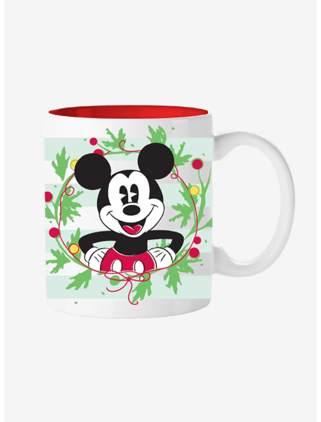 Disney Mickey Mouse Wreath Mug, , hi-res