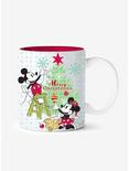 Disney Mickey Mouse & Minnie Mouse Tree Decorating Mug, , hi-res