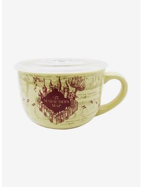 Plus Size Harry Potter Marauder's Map Soup Mug with Lid, , hi-res