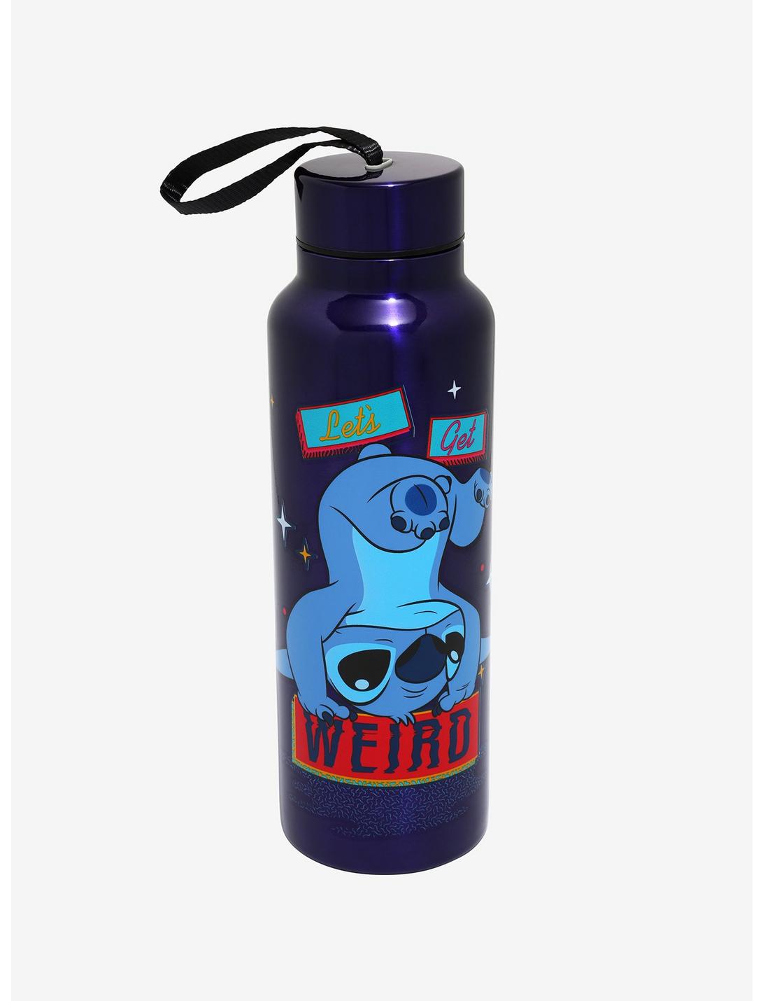 Disney Lilo & Stitch LEt's Get Weird Steel Water Bottle, , hi-res