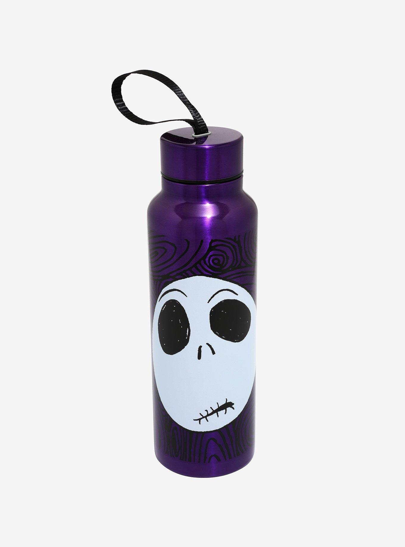 The Nightmare Before Christmas Jack Steel Water Bottle, , hi-res