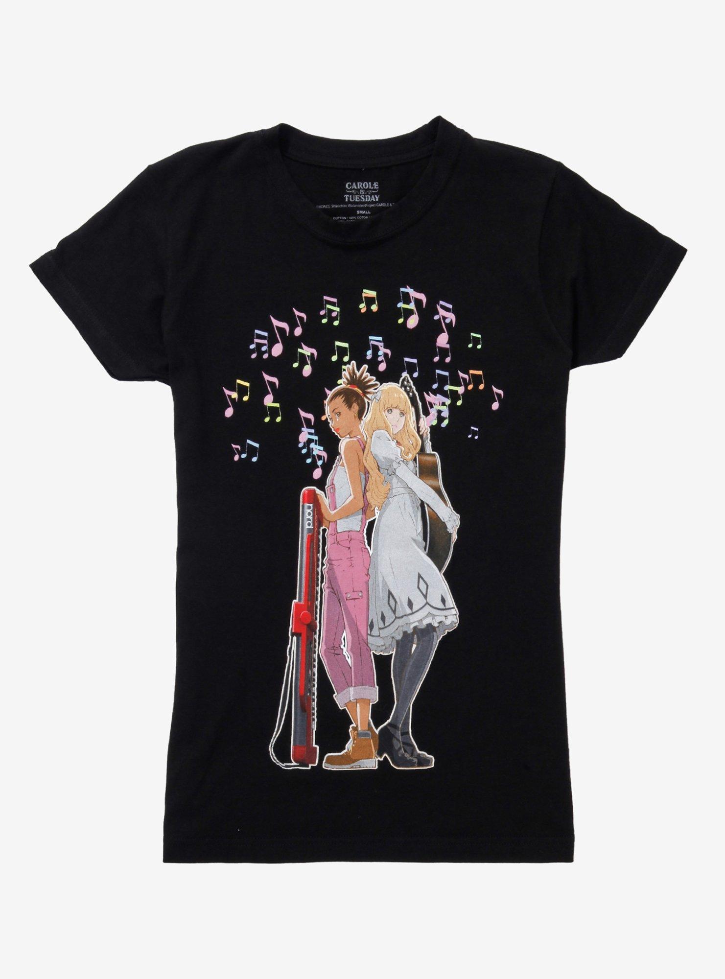Carole & Tuesday Music Notes Girls T-Shirt, MULTI, hi-res