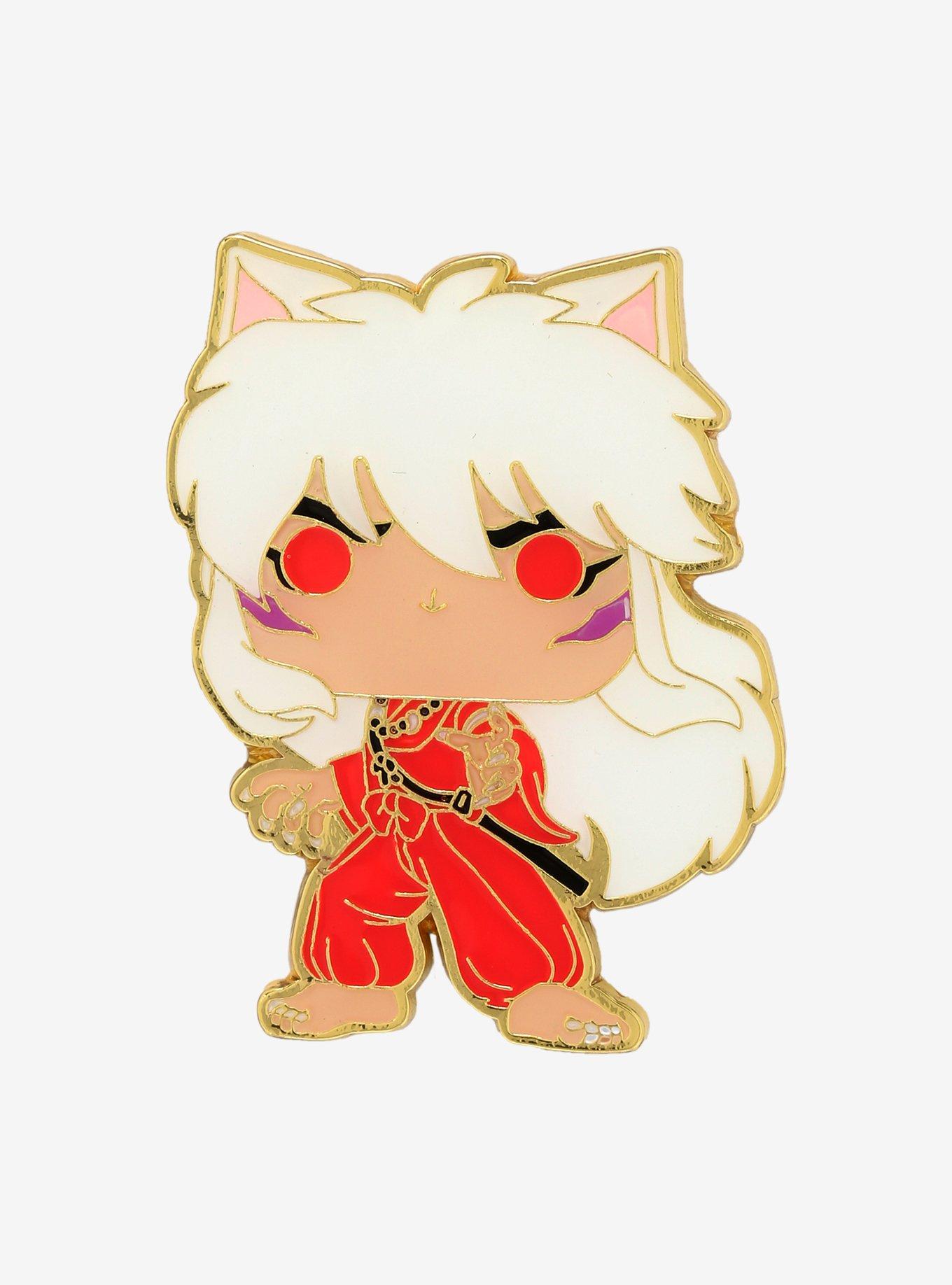 Funko Pop! InuYasha Enamel Pin Hot Topic Exclusive, , hi-res