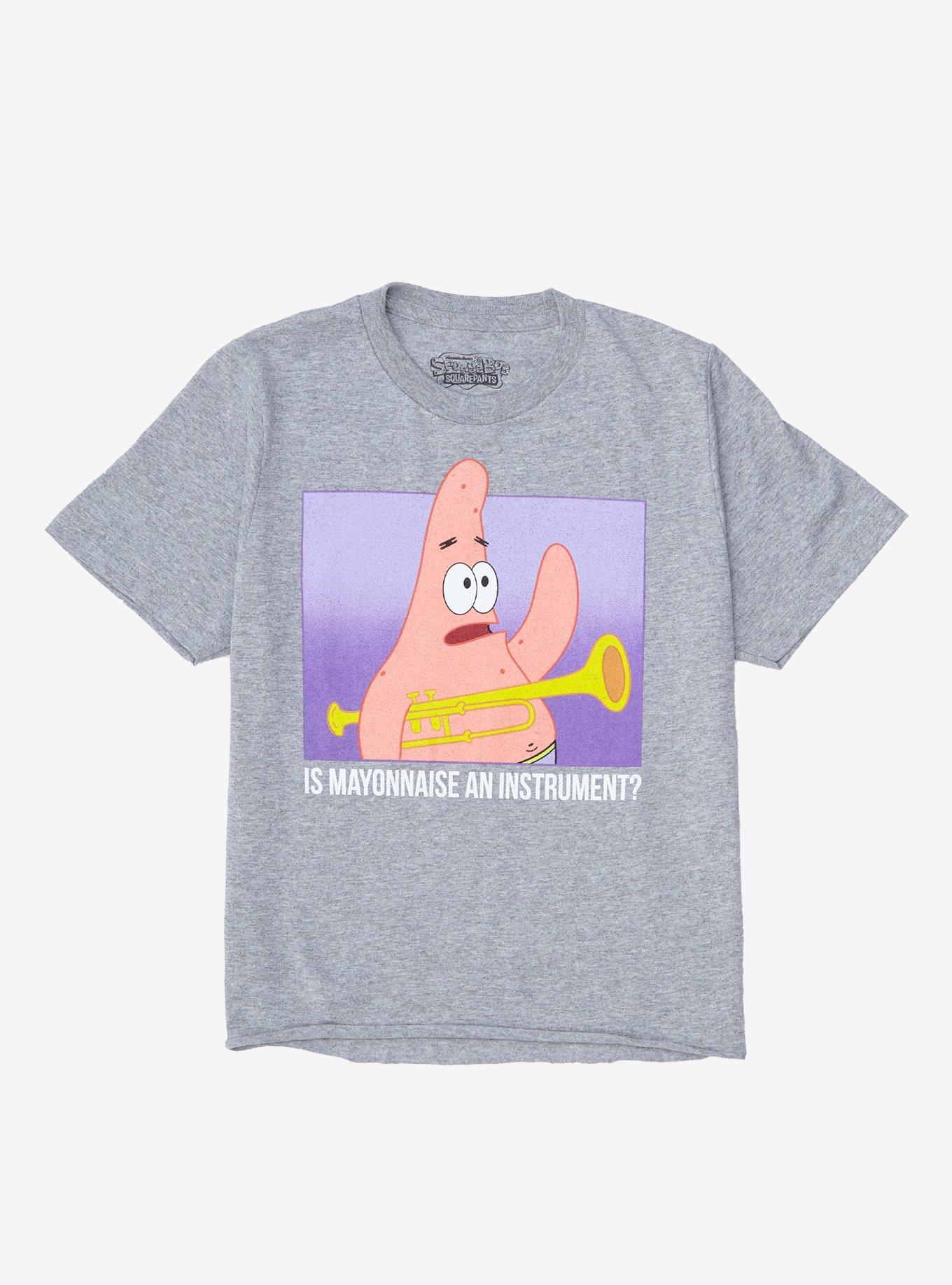 SpongeBob SquarePants Is Mayonnaise An Instrument Crop Girls T-Shirt, MULTI, hi-res