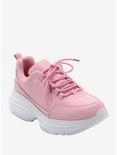 Pink Chunky Sneakers, PINK, hi-res