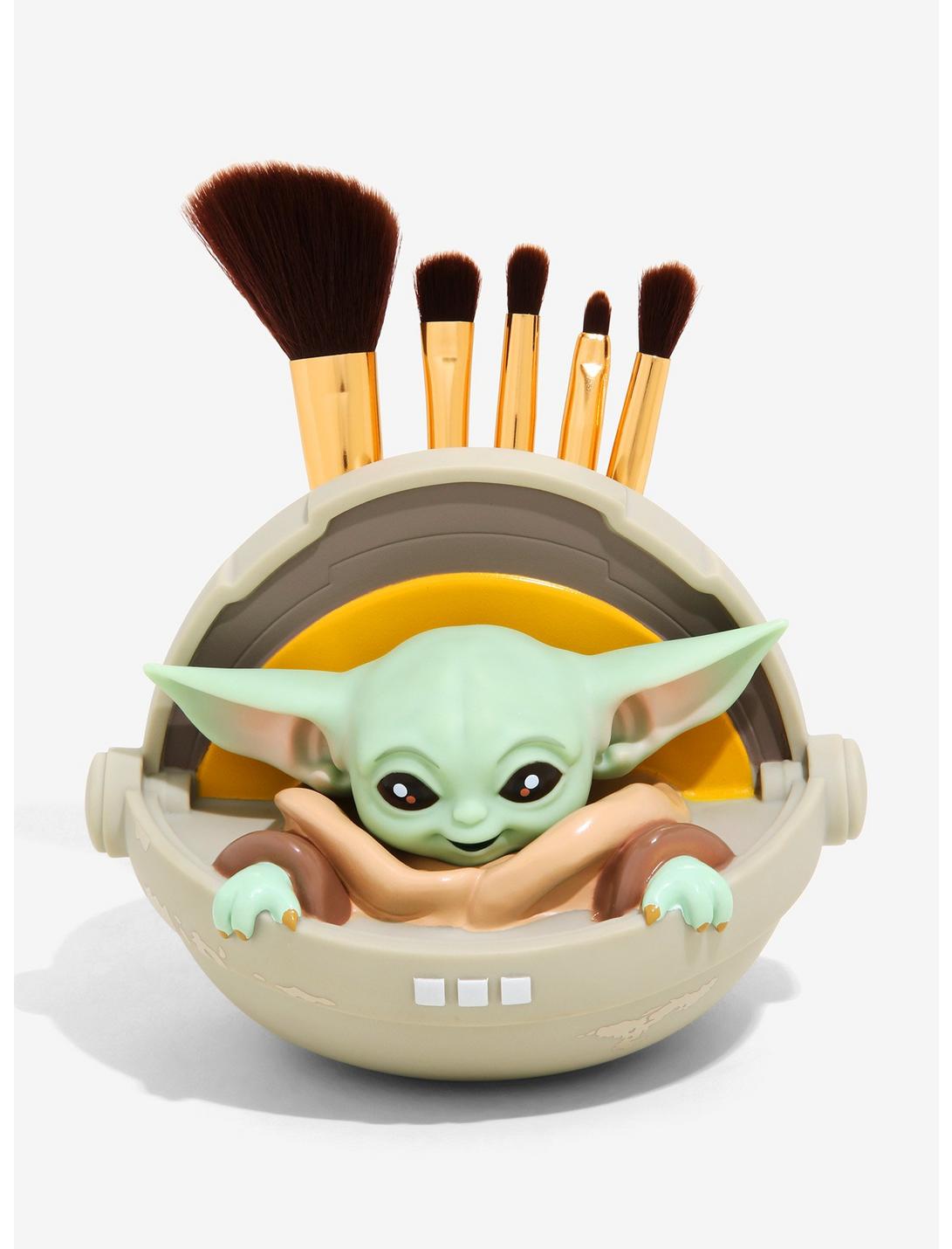 Loungefly Star Wars The Mandalorian The Child Makeup Brush Holder - BoxLunch Exclusive, , hi-res