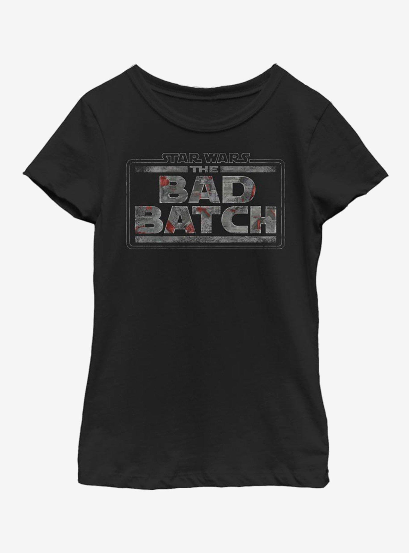 Star Wars The Bad Batch Logo Youth Girls T-Shirt, , hi-res