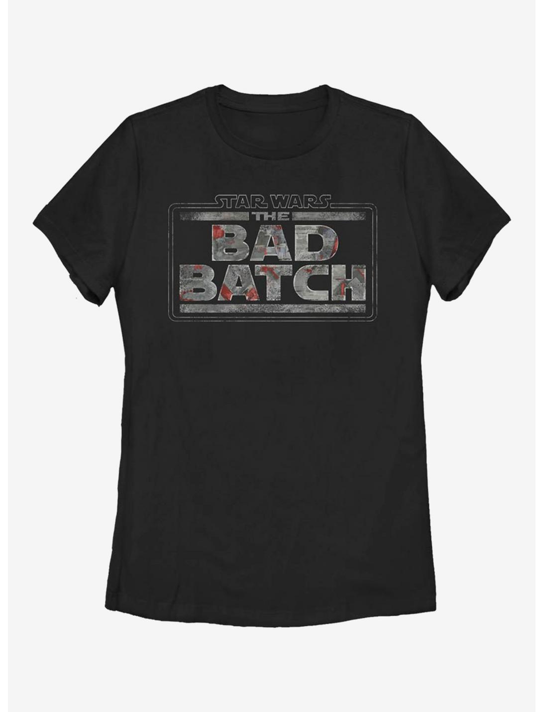 Star Wars The Bad Batch Logo Women's T-Shirt, BLACK, hi-res