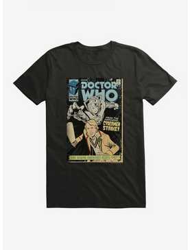 Doctor Who Fifth Doctor Cybermen Comic T-Shirt, , hi-res