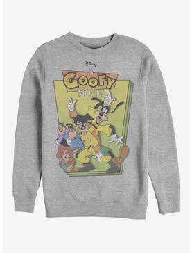 Disney A Goofy Movie Goof Cover Crew Sweatshirt, ATH HTR, hi-res