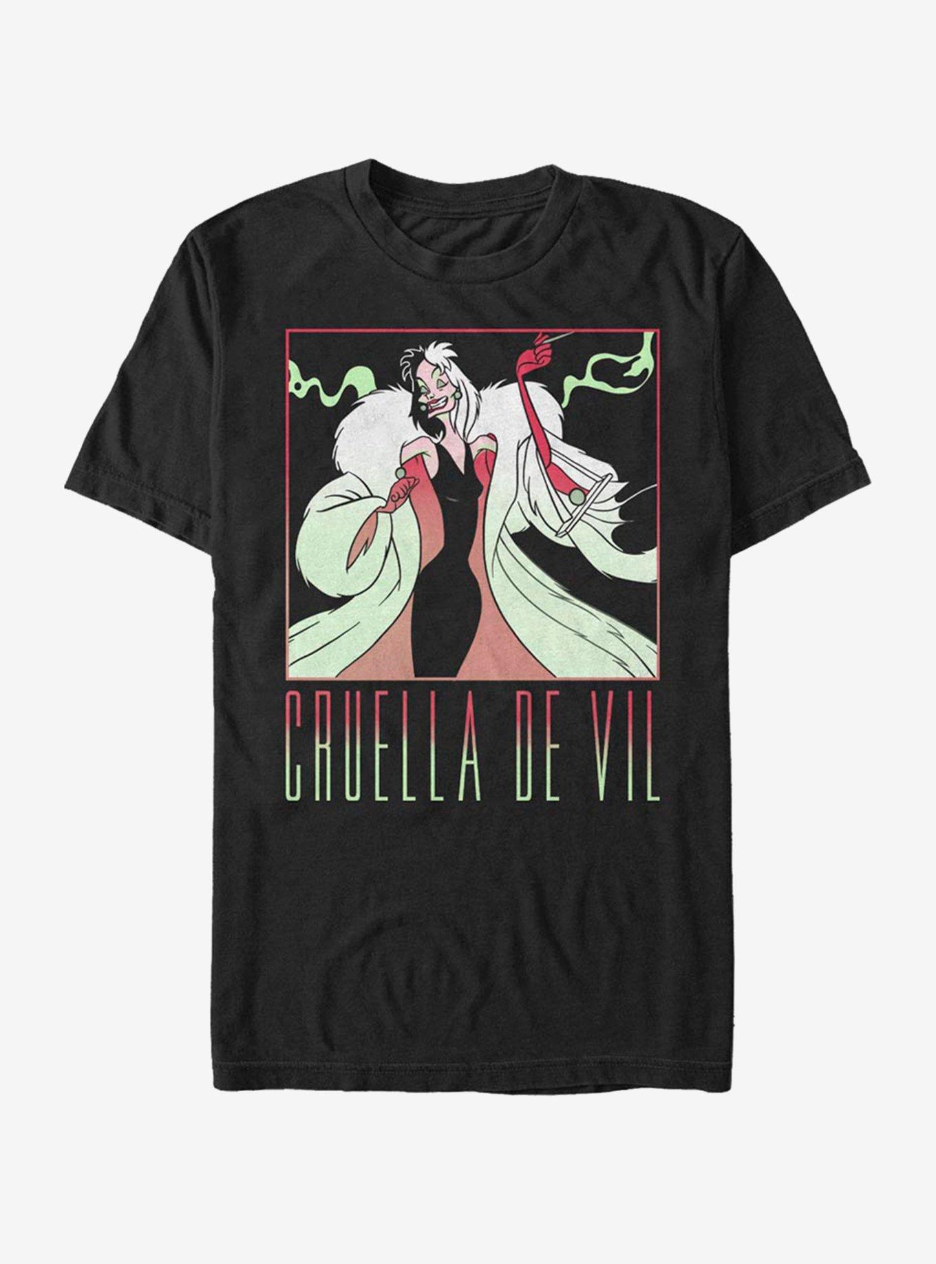 Disney 101 Dalmatians Cruella The Cruel T-Shirt, , hi-res