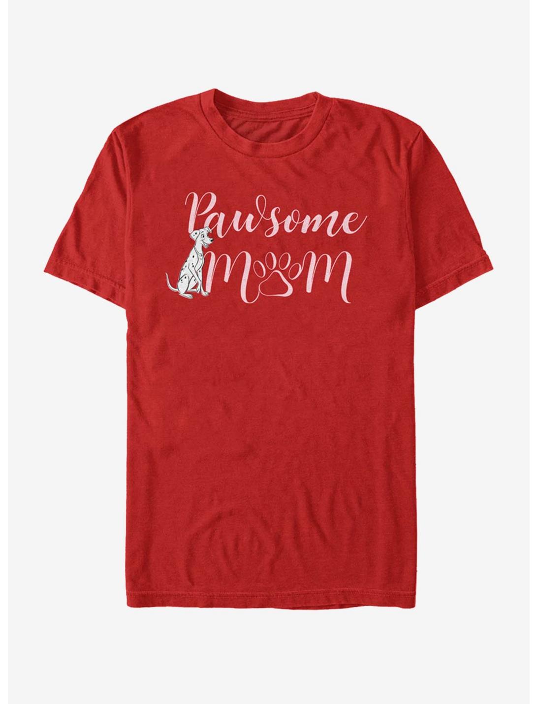 Disney 101 Dalmatians Pawsome Mom T-Shirt, RED, hi-res