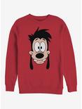 Disney A Goofy Movie Max Son Big Face Crew Sweatshirt, RED, hi-res