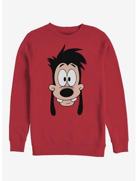 Plus Size Disney A Goofy Movie Max Son Big Face Crew Sweatshirt, , hi-res