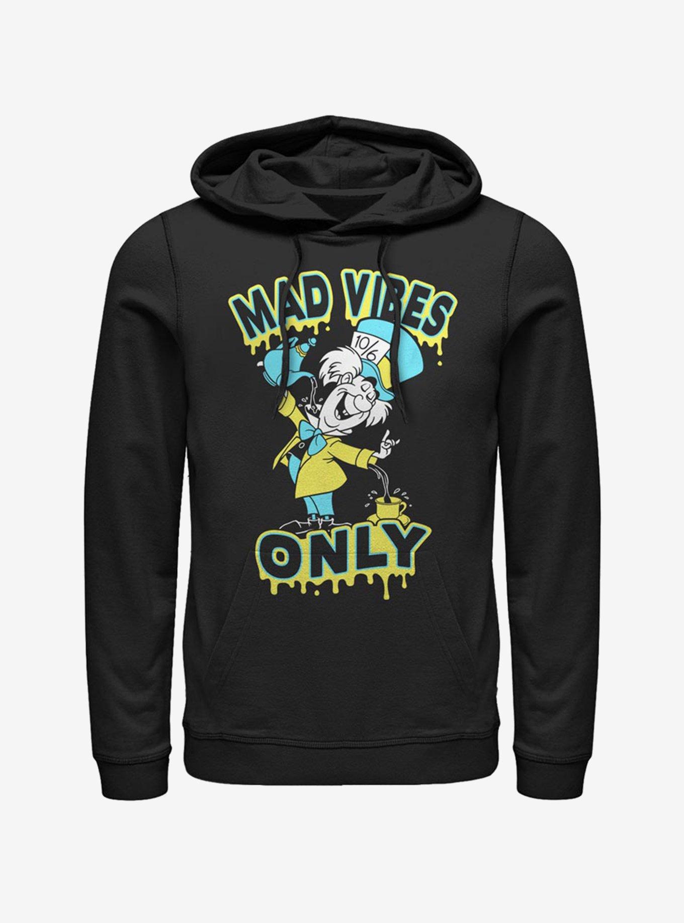 Disney Alice In Wonderland Spill It Hatter Hoodie, BLACK, hi-res