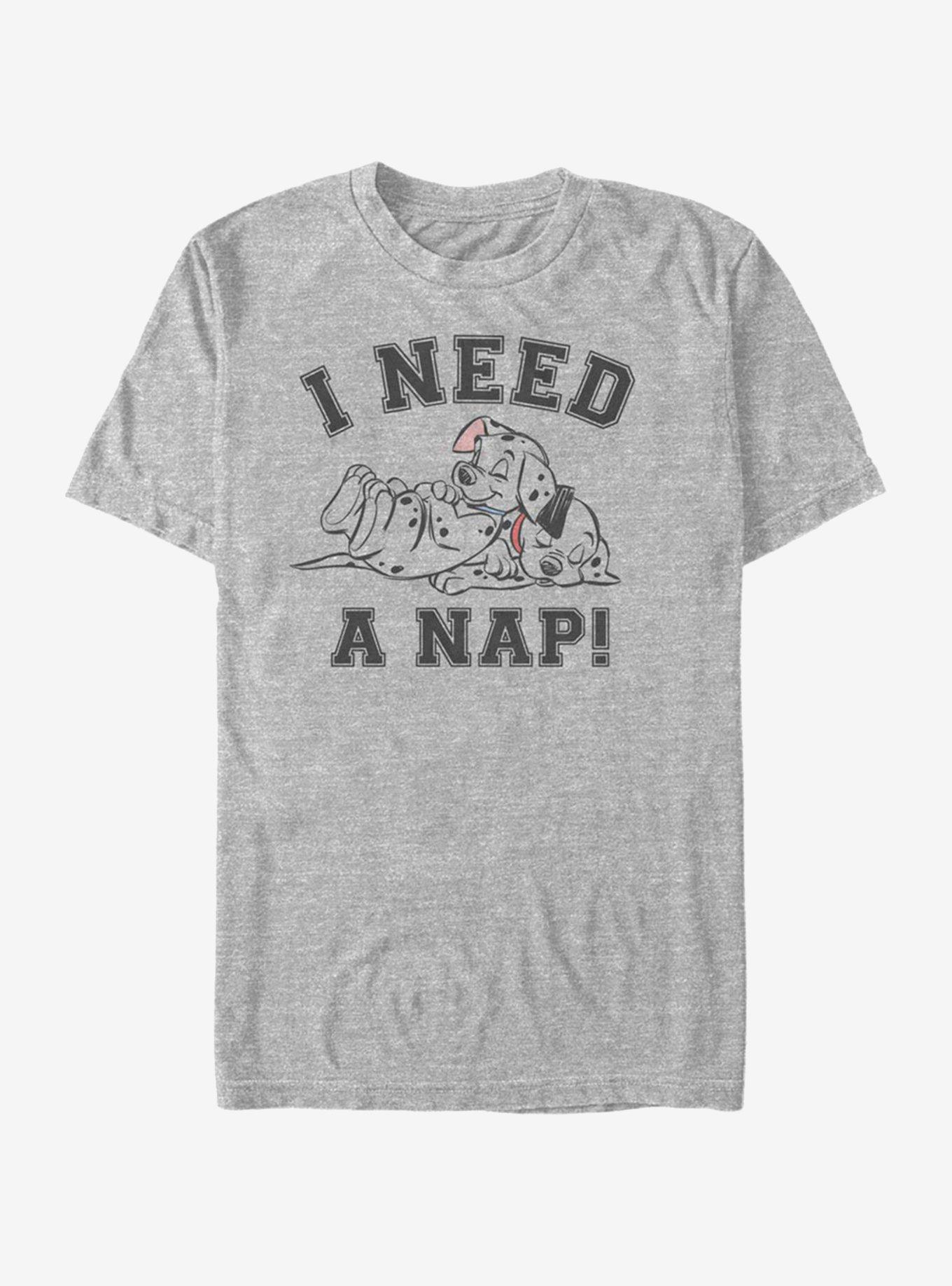 Disney 101 Dalmatians Nap T-Shirt, ATH HTR, hi-res
