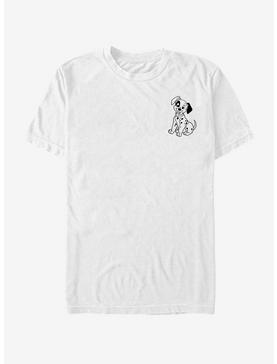 Disney 101 Dalmatians Patch Line T-Shirt, WHITE, hi-res