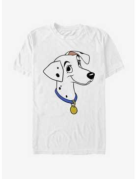 Disney 101 Dalmatians Perdita Big Face T-Shirt, WHITE, hi-res