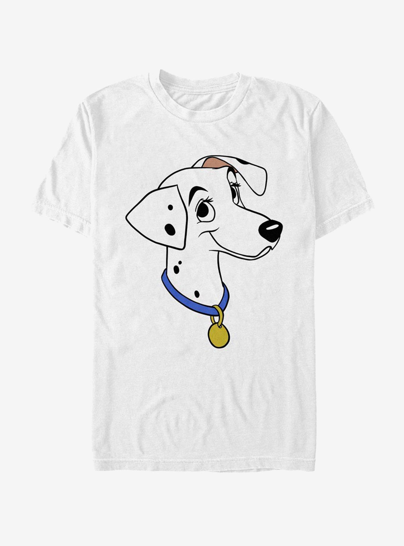 Disney 101 Dalmatians Perdita Big Face T-Shirt, WHITE, hi-res