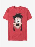Disney A Goofy Movie Max Son Big Face T-Shirt, RED HTR, hi-res