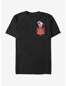 Disney 101 Dalmatians Pocket Puppy T-Shirt, BLACK, hi-res