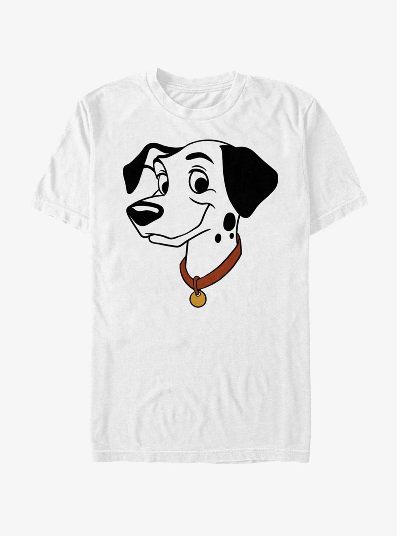 Disney 101 Dalmatians Pongo Big Face T-Shirt, WHITE, hi-res