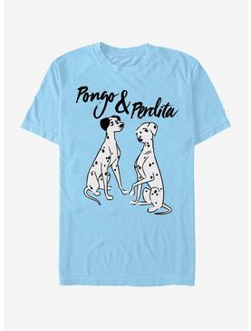 Disney 101 Dalmatians Pongo And Perdita T-Shirt, LT BLUE, hi-res