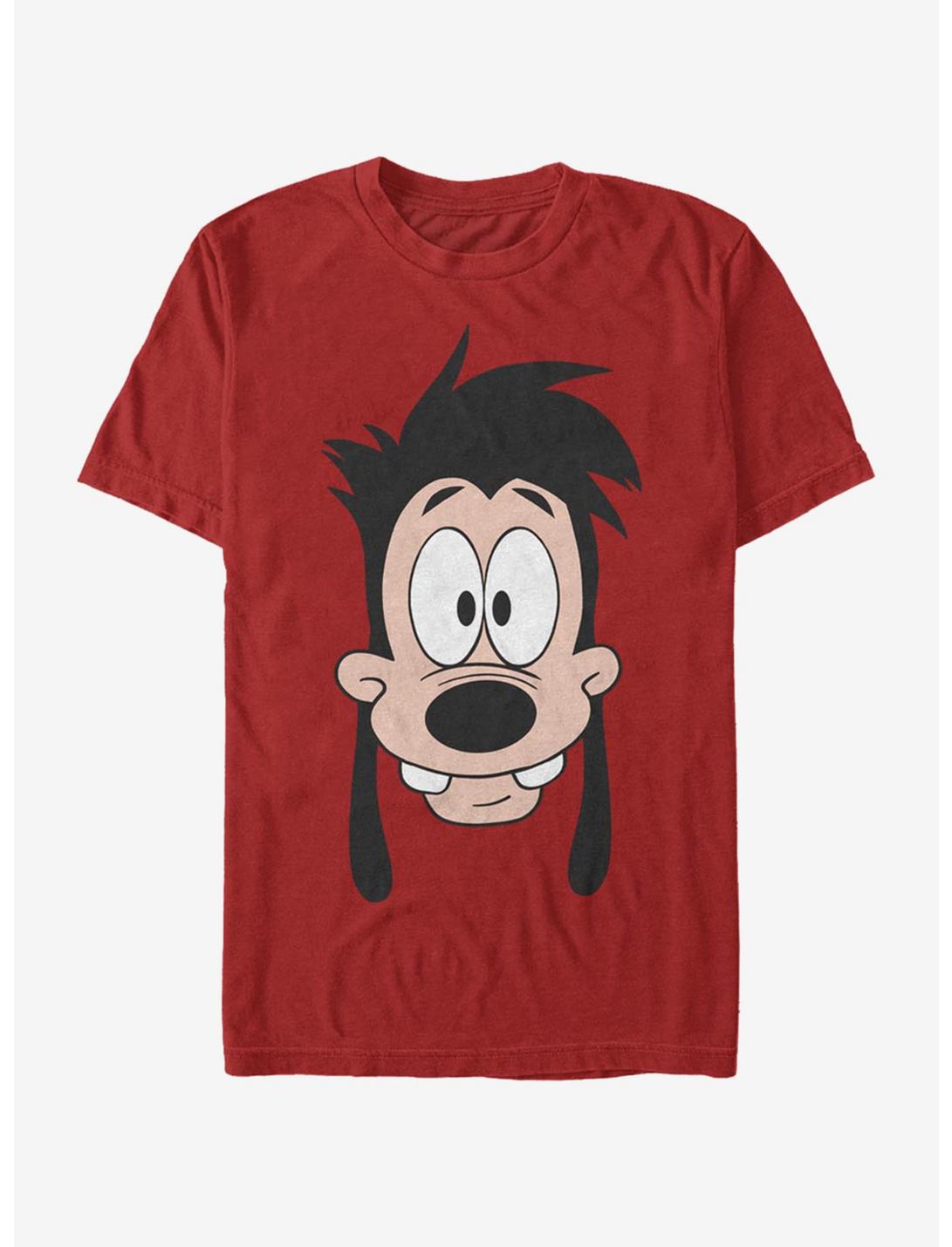 Disney A Goofy Movie Max Son Big Face T-Shirt, RED, hi-res