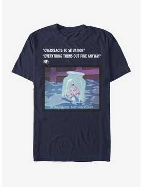 Disney Alice In Wonderland Anxiety Meme T-Shirt, , hi-res