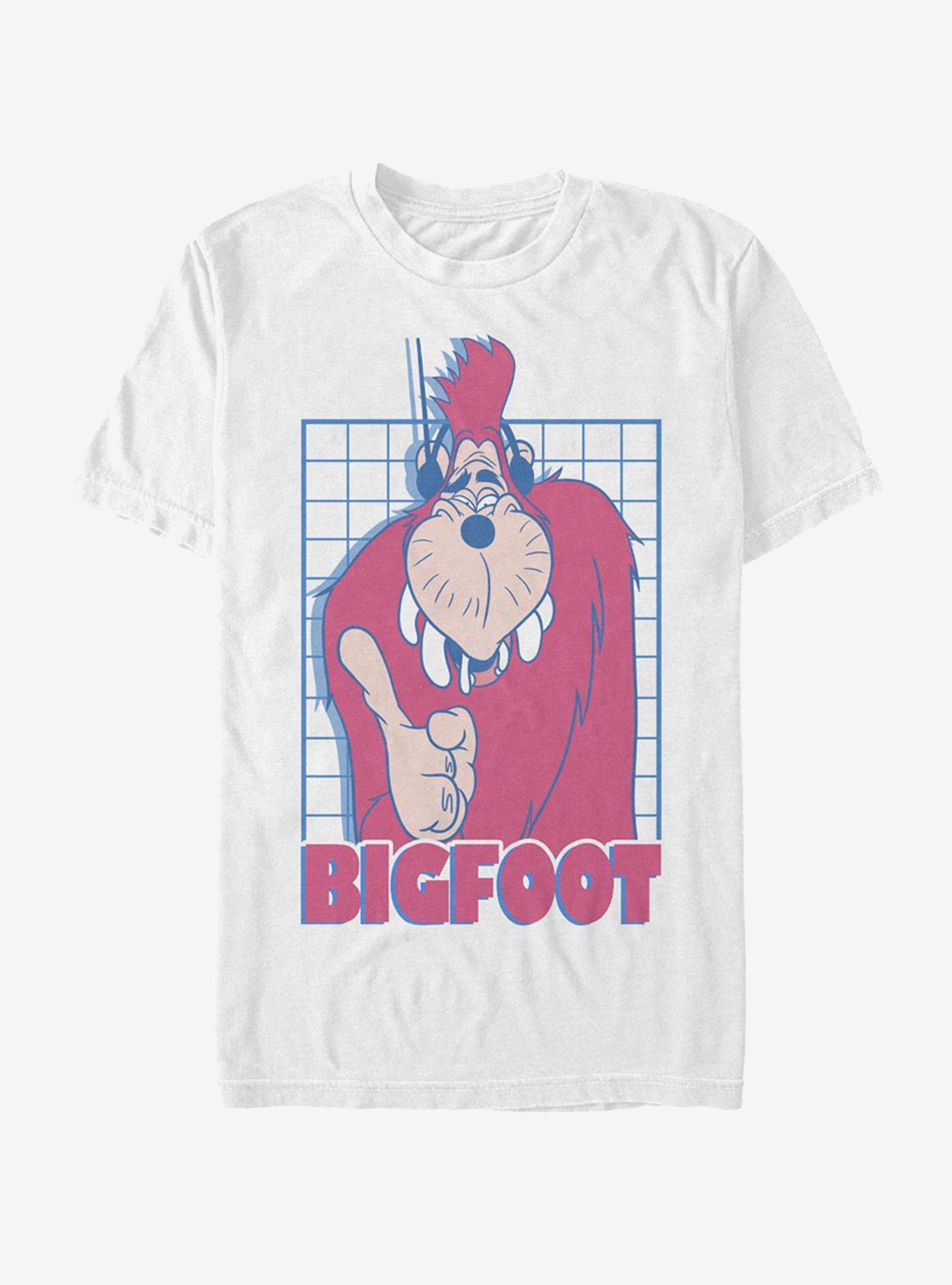 Disney A Goofy Movie Jamming Bigfoot T-Shirt, WHITE, hi-res