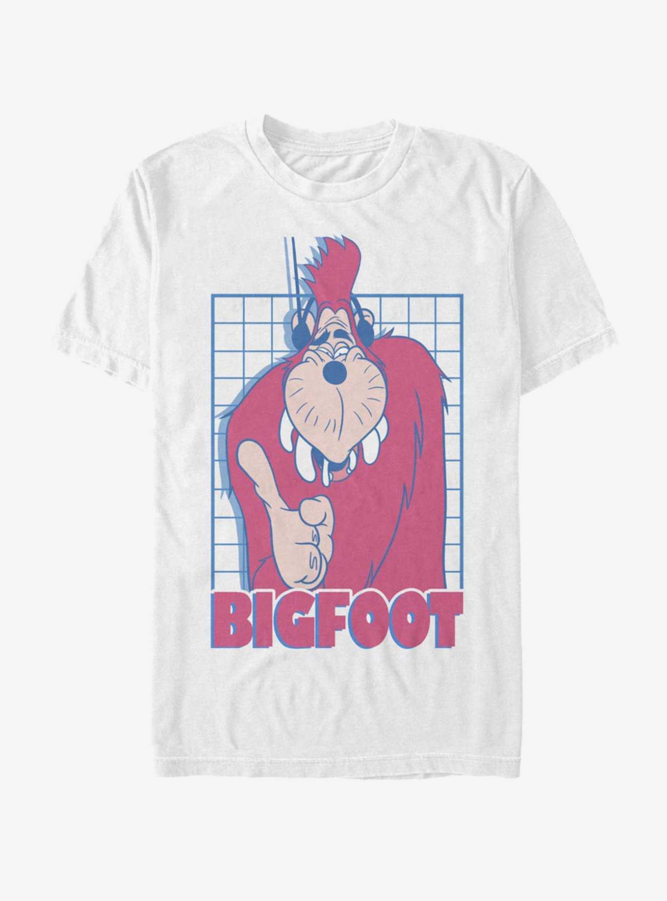 Disney A Goofy Movie Jamming Bigfoot T-Shirt, WHITE, hi-res