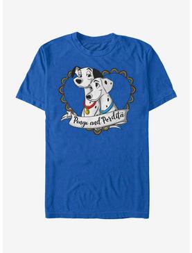 Disney 101 Dalmatians Pong And Perdita T-Shirt, ROYAL, hi-res