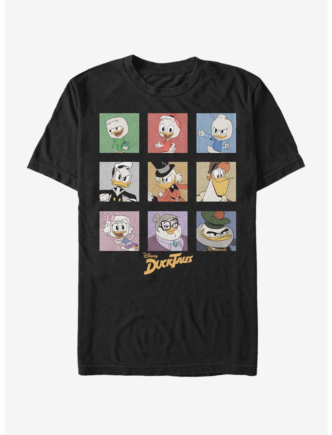 Disney Ducktales Duck Tales Boxup T-Shirt, BLACK, hi-res