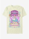 Disney Alice In Wonderland Psychedelic Nouveou T-Shirt, NATURAL, hi-res