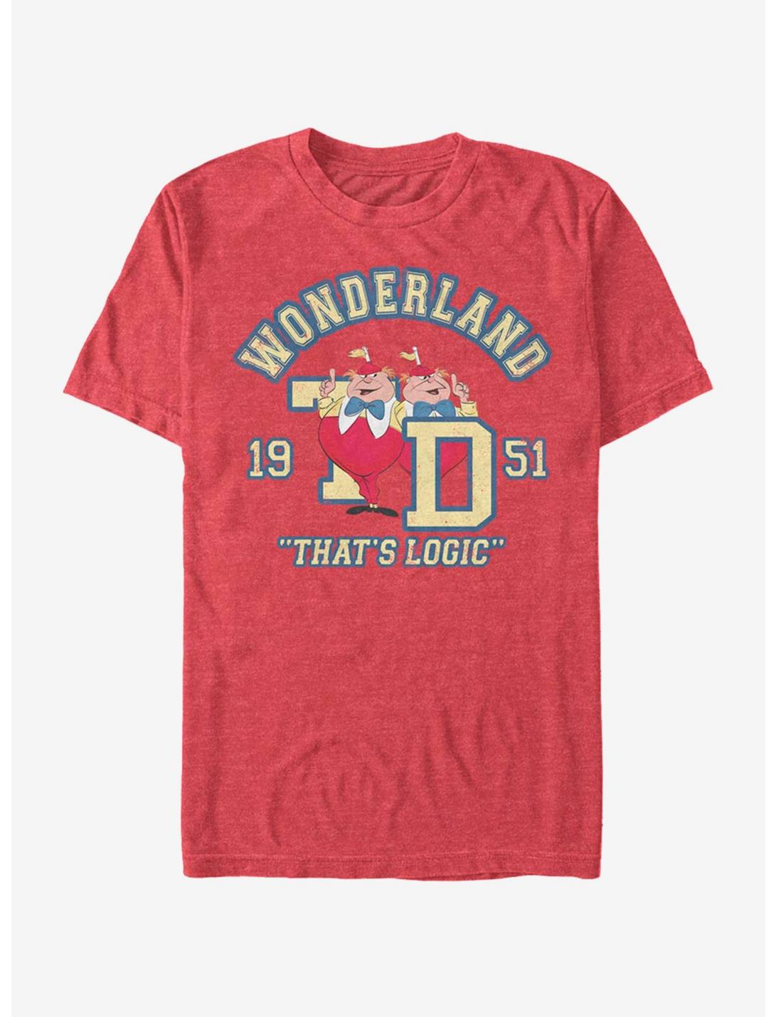 Disney Alice In Wonderland Tweedle Collegiate T-Shirt, , hi-res