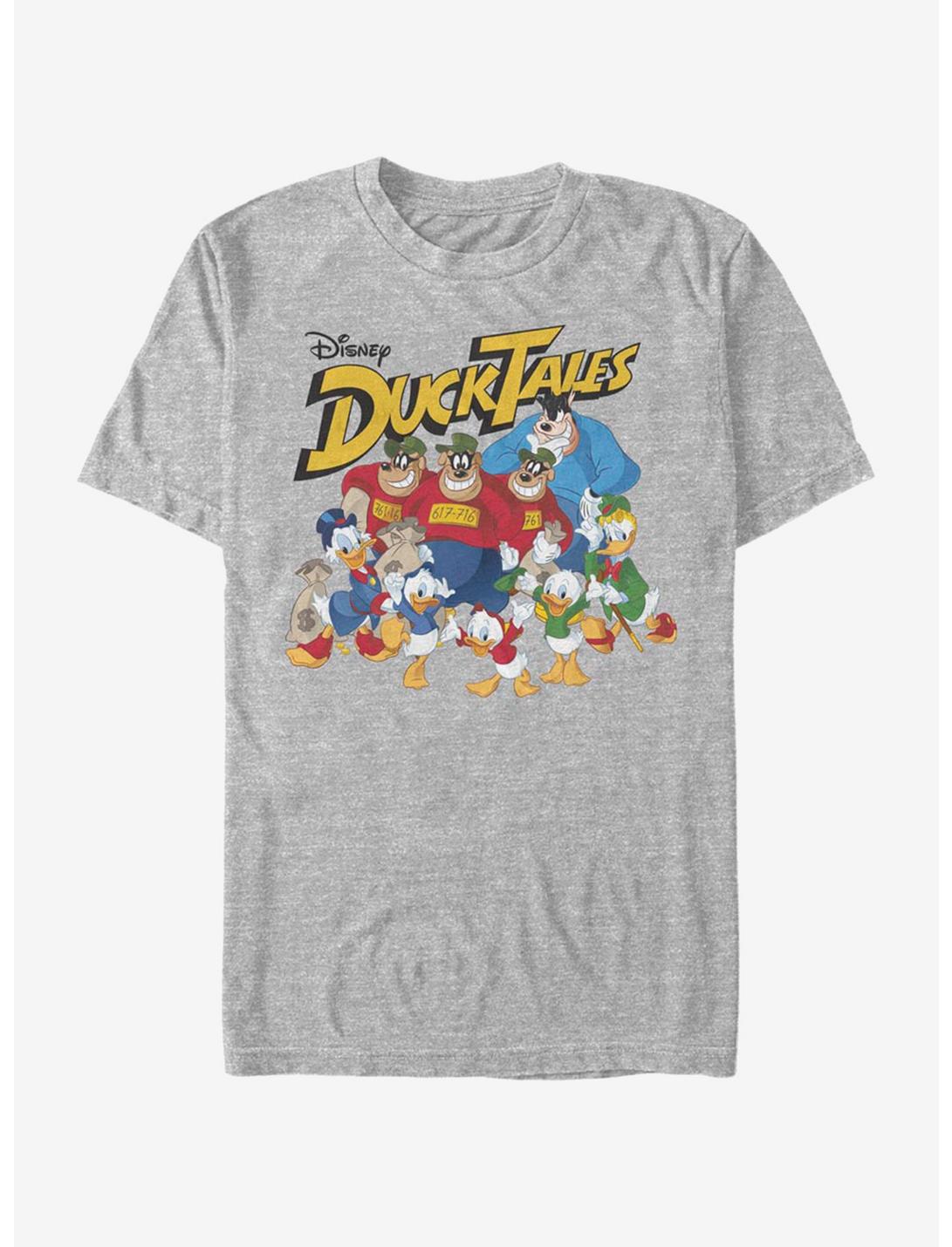 Disney Ducktales Group Shot T-Shirt, ATH HTR, hi-res