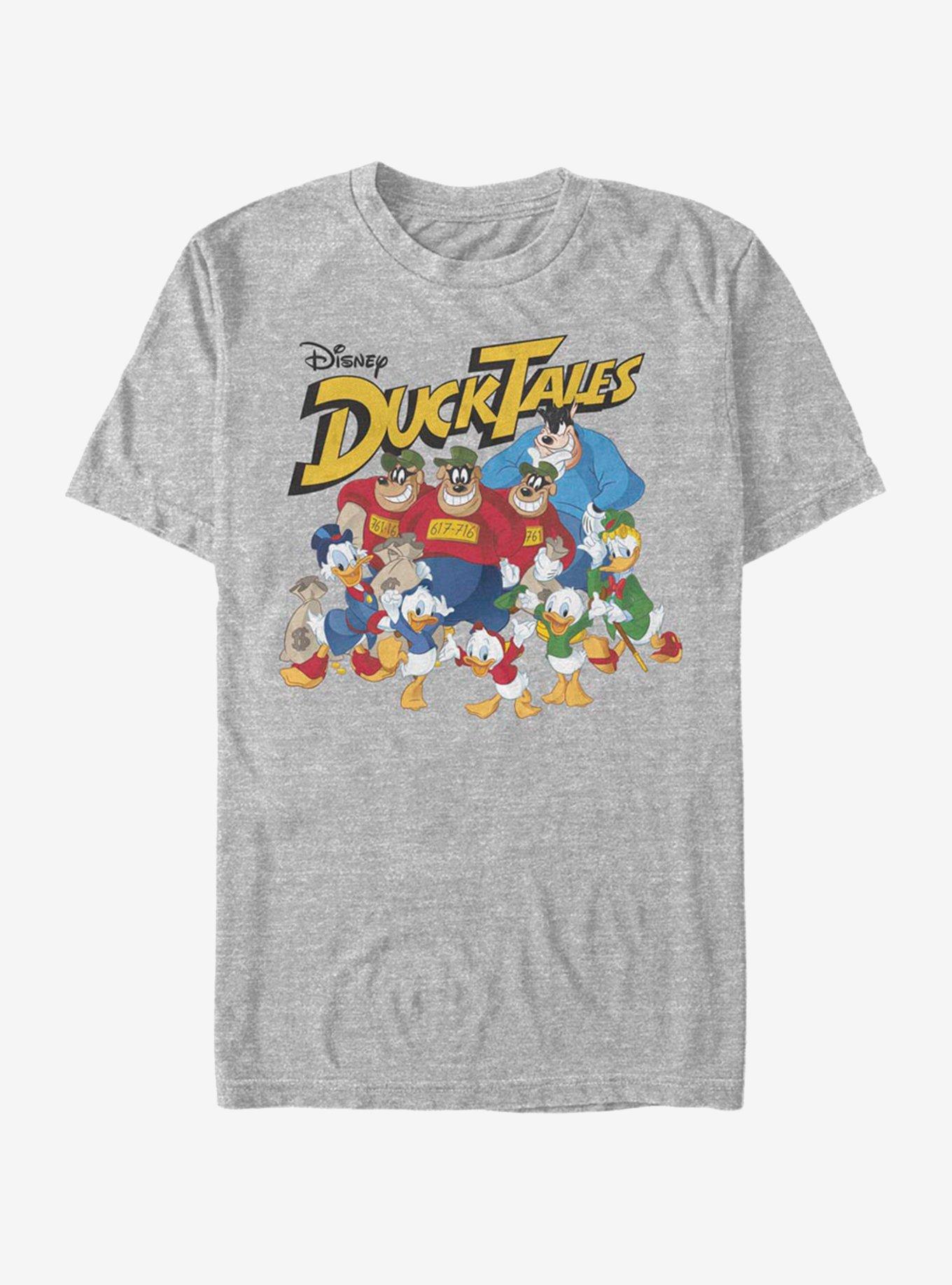 Disney Ducktales Group Shot T-Shirt, ATH HTR, hi-res