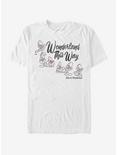 Disney Alice In Wonderland Baby Oysters T-Shirt, WHITE, hi-res
