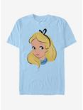 Disney Alice In Wonderland Big Face T-Shirt, LT BLUE, hi-res
