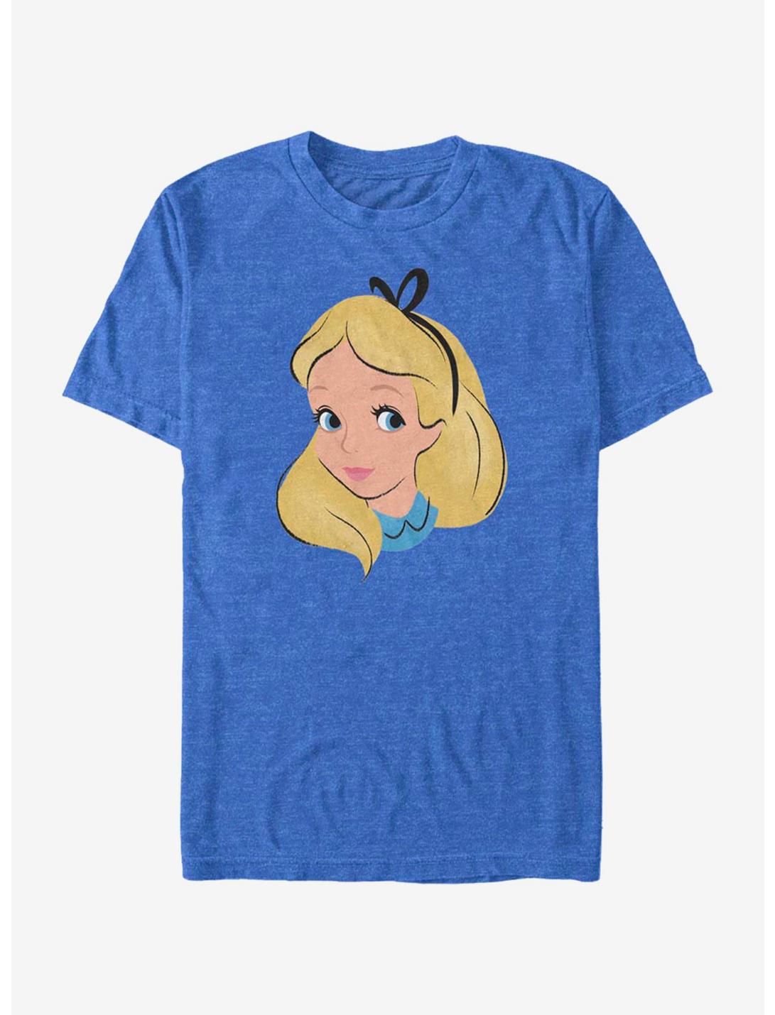 Disney Alice In Wonderland Big Face T-Shirt, ROY HTR, hi-res