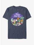 Disney Alice In Wonderland Tea Time Filled T-Shirt, NAVY HTR, hi-res