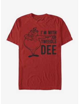 Disney Alice In Wonderland I'm With Tweedle Dee T-Shirt, , hi-res