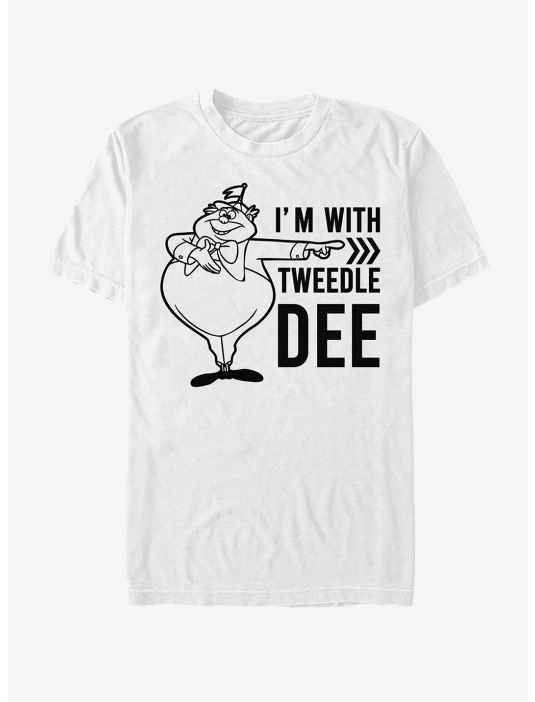 Disney Alice In Wonderland I'm With Tweedle Dee T-Shirt, , hi-res